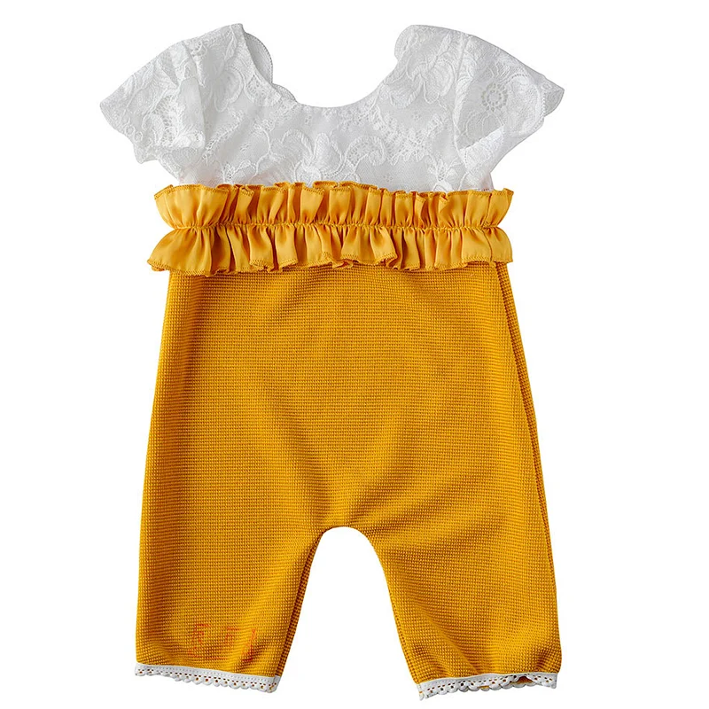 2019 Wholesale Cute infant and toddler summer baby girl clothes
