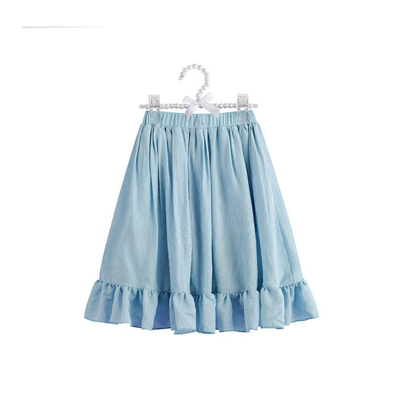 2018 Latest Long Baby Girl Skirts Design Wholesale Long Skirts