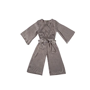 Newborn rompers clothes with bow knot sashes  baby multi sold color velvet jumpsuits