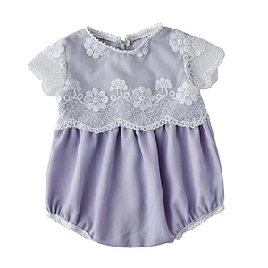 New arrival baby girl clothes newborn romper overalls