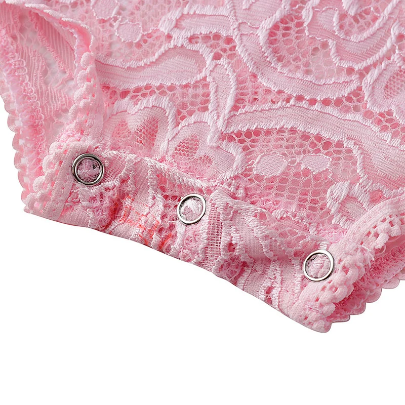 Wholesale funny  pink  cotton cute baby onesie clothes romper