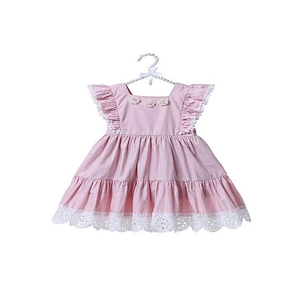 2019 fashion design kids clothes baby summer girl dress