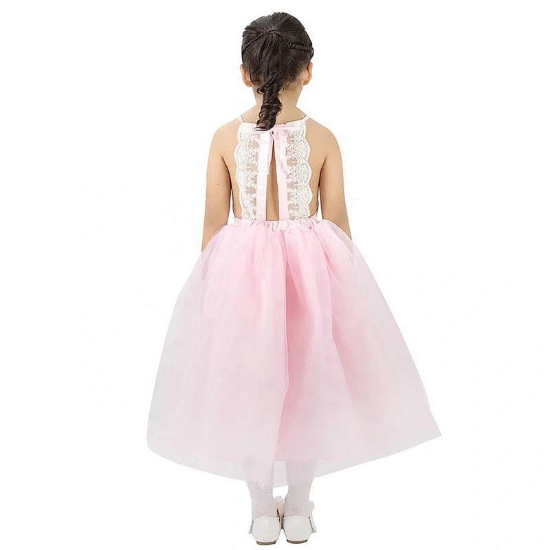 Beautiful Kids Girls White Wedding Party Dress