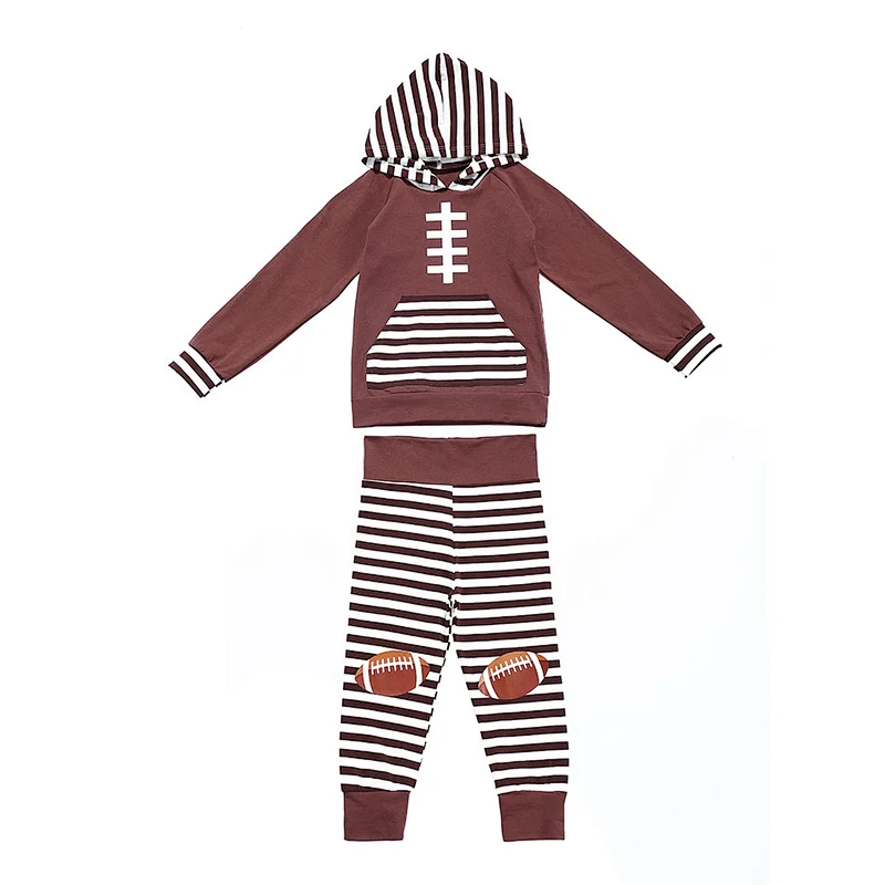 Wholesale Cheap Children Hooded Two-Piece Casual Outfits