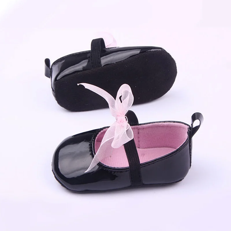 Wholesale Adorable Newborn Lace Bow Baby Girl Shoes Princess Toddler Shoes For Girl