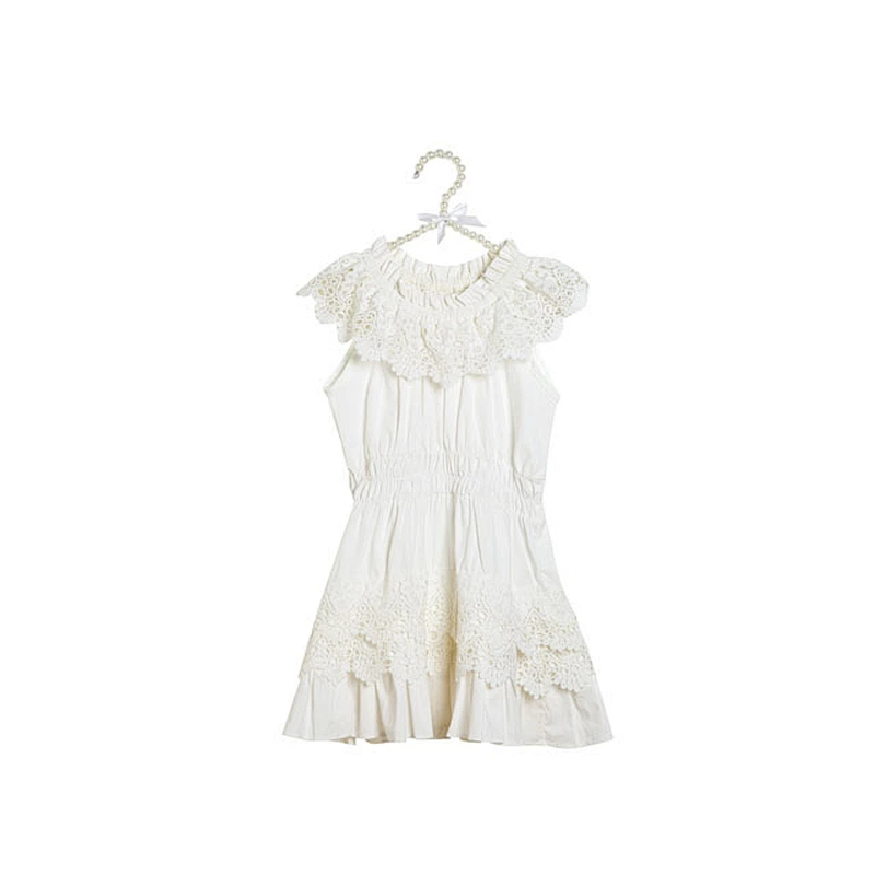 2018 Summer  Baby Girl Fashion Party  Flower Princess Wedding Tunic Dresses