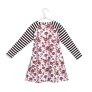 Children Long Sleeves Casual Swing A-line Dresses