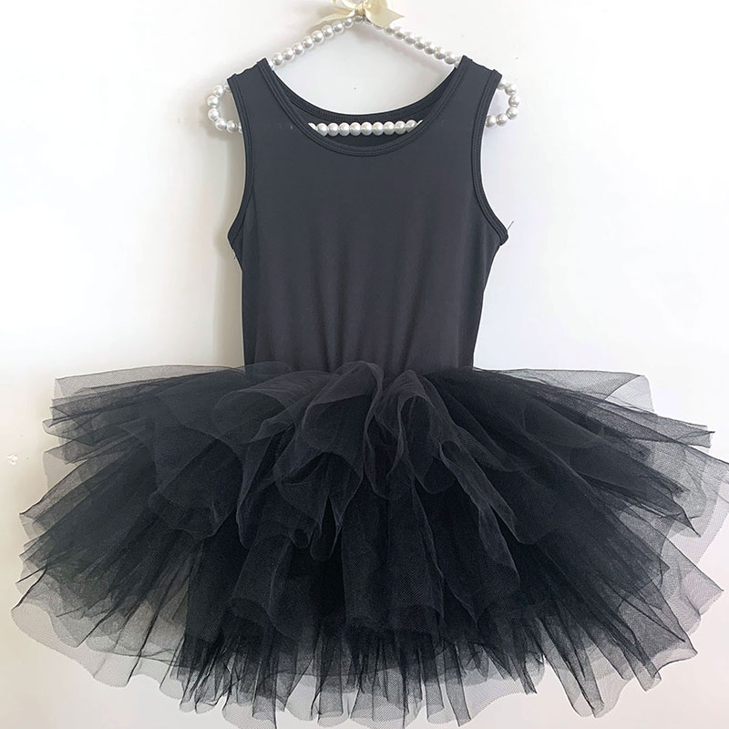 3-10years kids ballet tulle children dust pink dance tutu girl dress