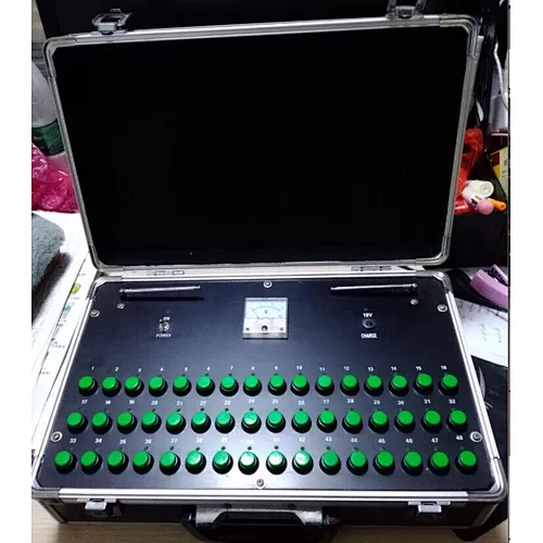 Sistemas de disparo de control remoto de 48 canales con máquina de fuentes de etapa de batería recargable de 12v