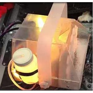 small changing color Led bubble and fog machine