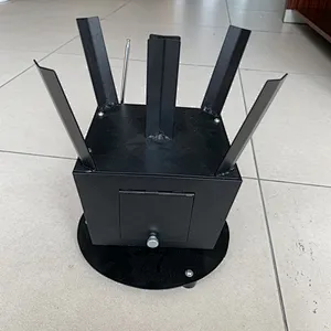 Remote control stage rotating fireworks firing system