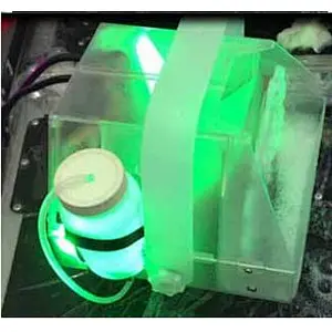 small changing color Led bubble and fog machine