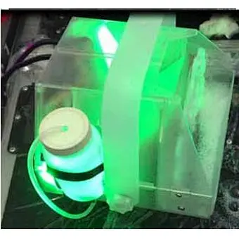 small changing color Led bubble and fog machine