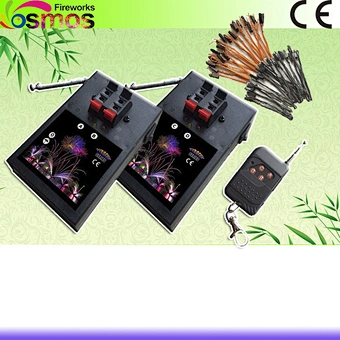 fireworks/pyrotechnic 4channels remote control small fireworks firing system
