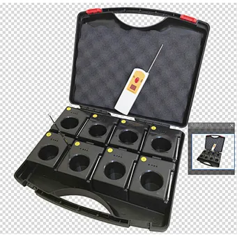 Very small size remote control firing systems for stage fountains.