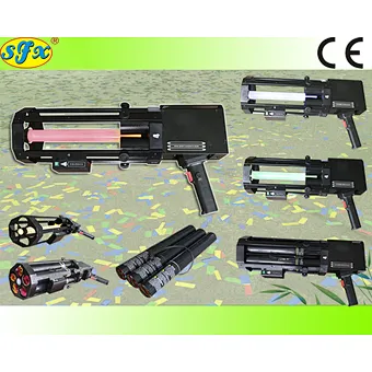 5 shots confetti launcher  liuyang fireworks