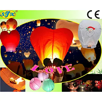 high quality flameproof sky lantern
