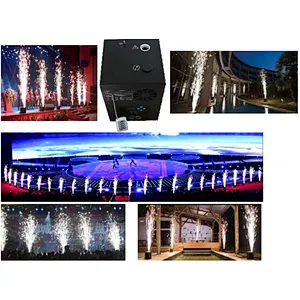 electric fireworks indoor cold stage fountain machine for stage wedding concerts event