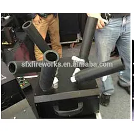5 -ways CO2 jet, DMX control, No noise.