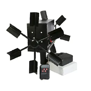 hot sale Remote control double electric windmill 12V rechargeable battery