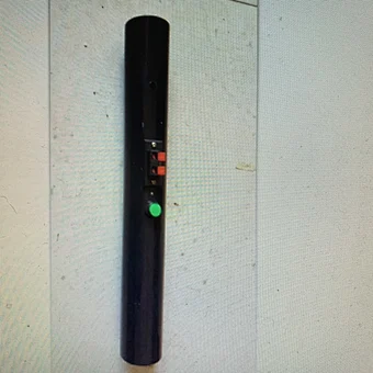held Cold Pyro shooter for weeding or party
