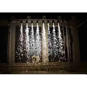 Reusable Remote and DMX control stage waterfall machines stage fountain machine