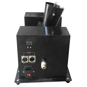 DMX control moving head 8meters height flame projectors for stage  2 units pyrotechnic machine