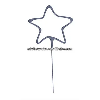 color star shaped sparkers fireworks / pyrotechnical /christmas gift