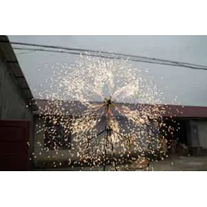 hot sale Remote control double electric windmill 12V rechargeable battery