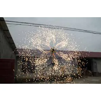 hot sale Remote control double electric windmill 12V rechargeable battery