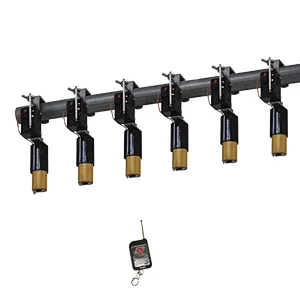 Remote control fireworks firing system for shooting the stage fireworks on the truss stage fountain machine
