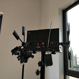 Convenient Remote control double electric windmill with AA battery