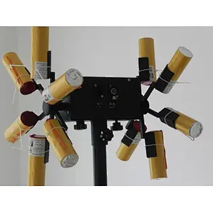 Cold fireworks firing system remote control double electric windmill for stage fountains stage fountain machine