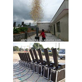 celebration product and equipment: high quality big Co2 confetti blowers
