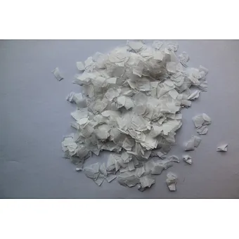 Good quality  2x2CM  white tissue and metallic streamer confetti paper