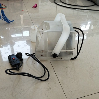 small changing color Led bubble and fog machine