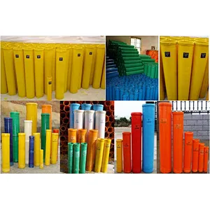 High quality HDPE mortar  tube   for shooting fireworks   fireworks mortar tubes