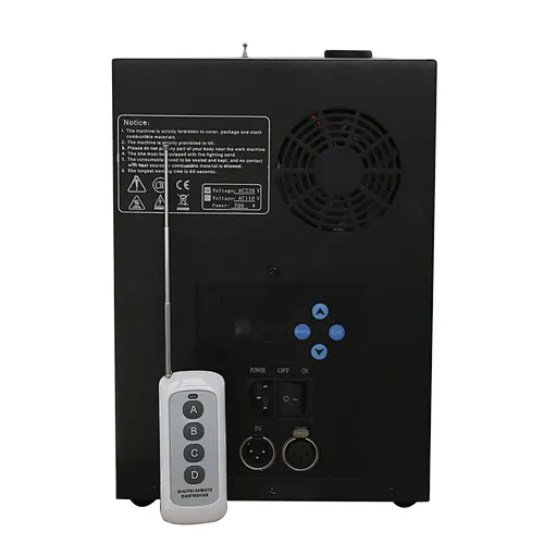 Remoto reutilizable y DMX control etapa fuente máquina chispa máquina máquina pirotécnica