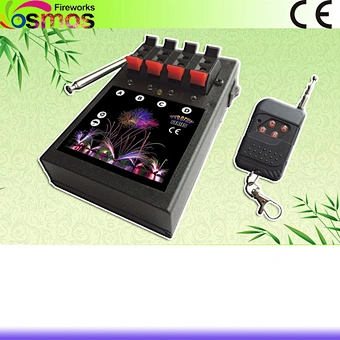 fireworks/pyrotechnic 4channels remote control small fireworks firing system