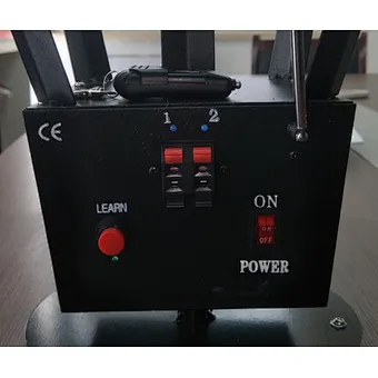 Remote control stage rotating fireworks firing system stage fountain machine