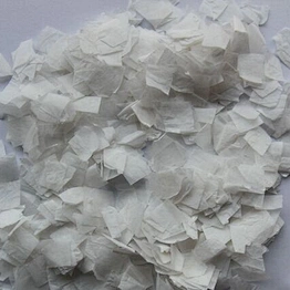 Good quality  2x2CM  white tissue and metallic streamer confetti paper