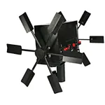 Pyrotechnics double wheels Fireworks Stage machine & firing system
