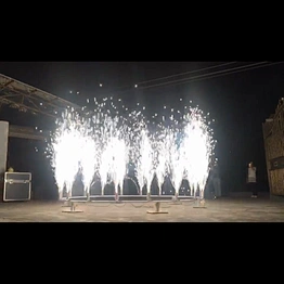 SFX Celebration Remote control for wedding and first dance 360 degree spinning indoor fireworks firing systems
