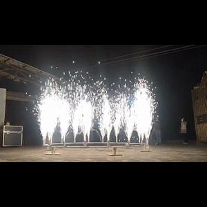 SFX Celebration Remote control for wedding and first dance 360 degree spinning indoor fireworks firing systems