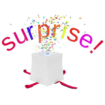Festival celebration birthday celebration party celebration surprise box confetti