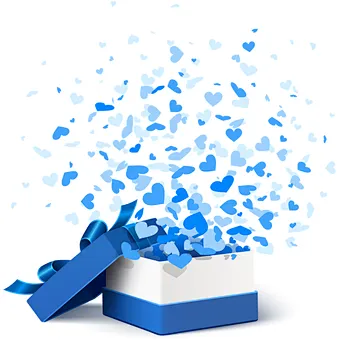 Festival celebration birthday celebration party celebration surprise box confetti