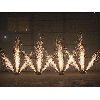 firework machine Fan shape double rows remote control cold pyrotechnic machine cold pyro fountain firework firing system