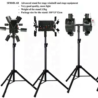 Advanced stand for stage windmill and stage equipment