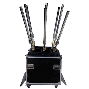 super 9 shots program confetti streamer cannons confetti blaster CONFETTI MACHINE  for DJ stage night club special effect sports