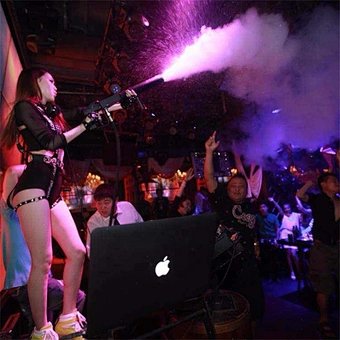 Handheld co2 smoke Jet cannon Fog Machine co2 jet CO2 Gun for stage concert party disco dj night club event shows